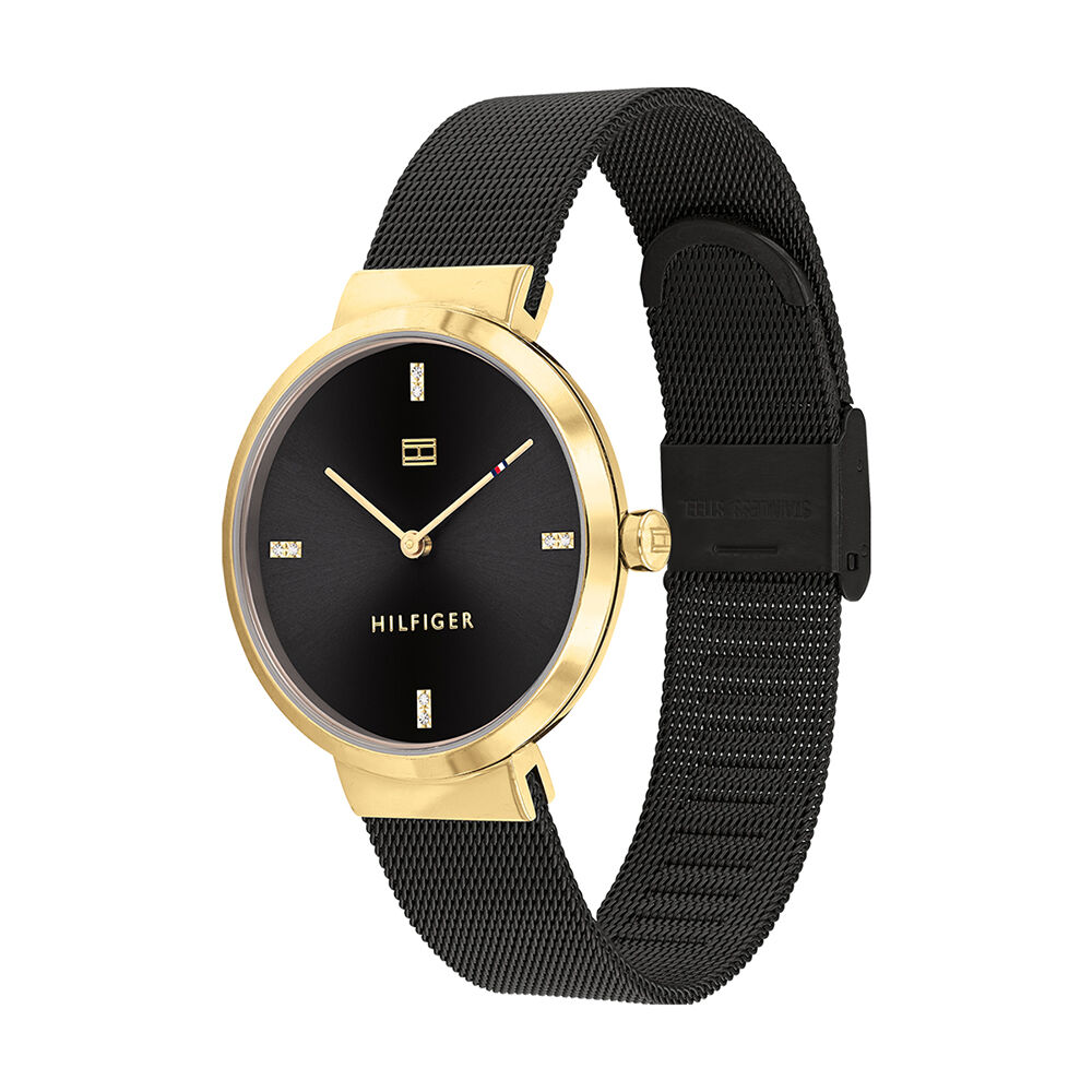 Montre tommy hilfiger femme store noir