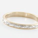 Alliance Mano Ruban Plat Or Bicolore - Alliances duo Unisex | Marc Orian