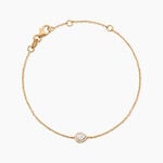 Bracelet Halima Plaqu&eacute; Or Jaune Oxyde De Zirconium - Bracelets fantaisie Femme | Marc Orian