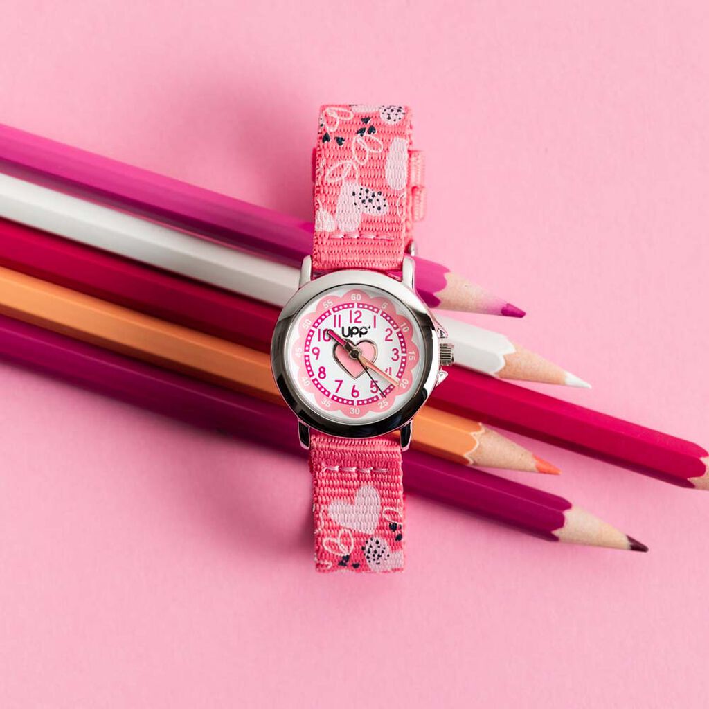 Montre Upp Lea Blanc Et Rose - Montres Enfant | Marc Orian