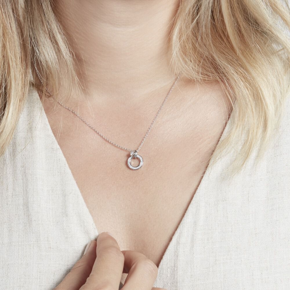 Collier Argent Diogo Oxydes De Zirconium - Colliers avec pierres Femme | Marc Orian