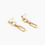 Boucles D'oreilles Pendantes Maiya Or Jaune - Pendantes Femme | Marc Orian