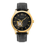 Montre Pierre Lannier Fleuret Noir - Montres automatiques Homme | Marc Orian