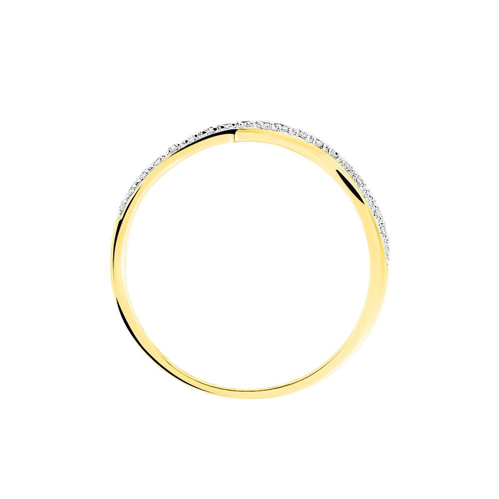 Bague Omnia Or Jaune Diamant - Bagues pierres précieuses Femme | Marc Orian
