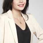 Collier Ilia Plaqu&eacute; Or Jaune Verre - Colliers avec pierres Femme | Marc Orian