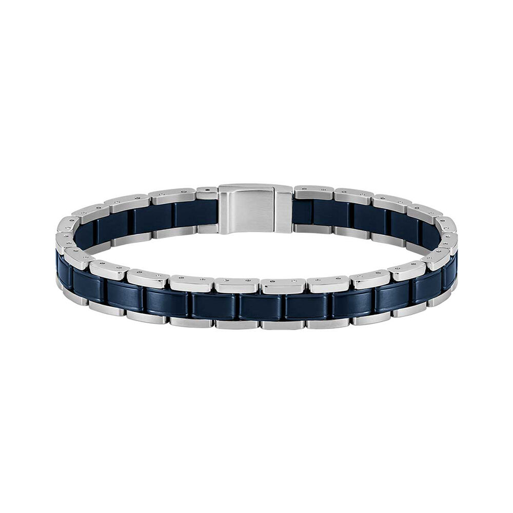 Bracelet Boss Links Essentials Acier Bicolore - Bracelets cha&icirc;nes Homme | Marc Orian