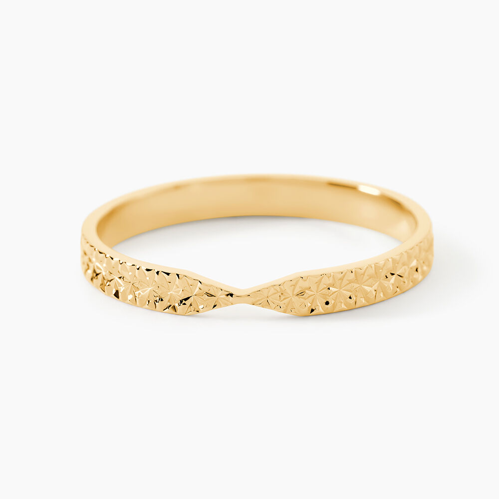 Alliance Lanah Or Jaune - Alliances personnalis&eacute;es Unisex | Marc Orian