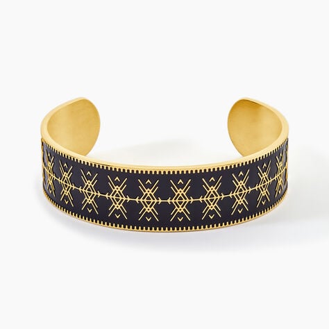 Bracelet Jonc Imagine Gwladys Acier Jaune - Bracelets joncs Femme | Marc Orian