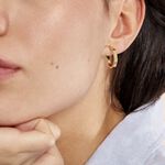 Cr&eacute;oles Cody Or Jaune - Cr&eacute;oles Femme | Marc Orian