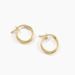 Cr&eacute;oles Youri Or Jaune - Cr&eacute;oles Femme | Marc Orian