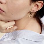 Cr&eacute;oles Silla Or Jaune - Cr&eacute;oles Femme | Marc Orian