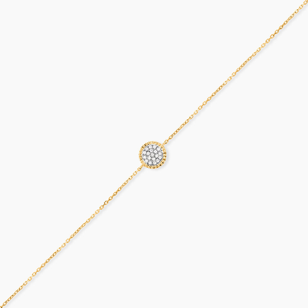 Bracelet Vaina Or Jaune Diamant - Bracelets cha&icirc;nes Femme | Marc Orian