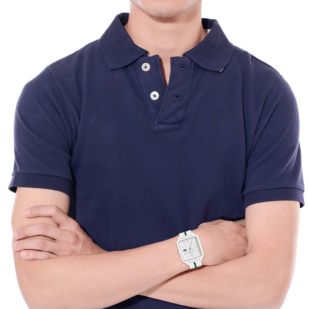 Montre Lacoste Studio Blanc - Montres étanches Homme | Marc Orian