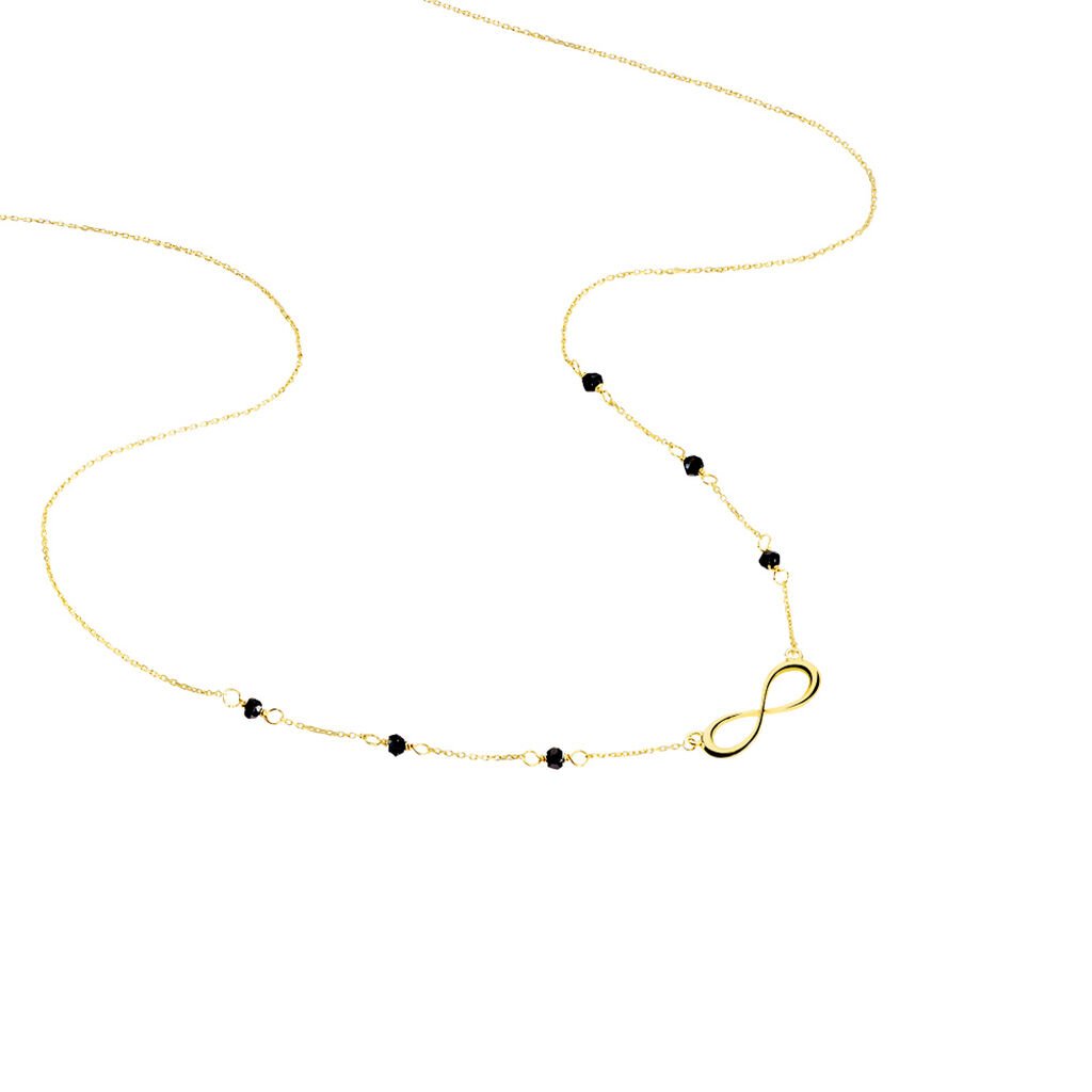 Collier Maryeme Infini Or Jaune Spinelle