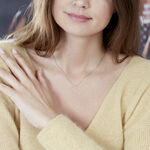 Collier Maude Or Rose Diamant - Colliers avec pierres Femme | Marc Orian