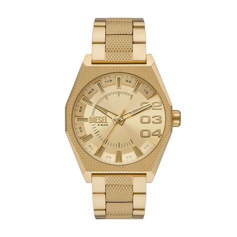Montre Diesel Scraper Doré - Montres étanches Homme | Marc Orian