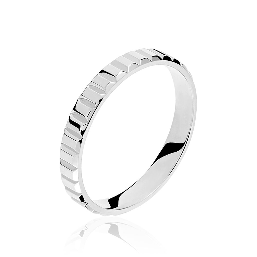 Alliance Nanon Or Blanc - Alliances personnalisées Famille | Marc Orian