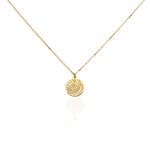 Collier Amai Plaqu&eacute; Or Jaune Oxyde De Zirconium - Colliers avec pierres Femme | Marc Orian