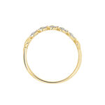 Bague Berinice Or Jaune Diamant - Parures de mariage Femme | Marc Orian