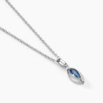 Collier Duchesse Argent Blanc Oxyde De Zirconium - Colliers avec pierres Femme | Marc Orian