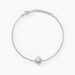 Bracelet Clementia Argent Blanc Perle De Culture Oxyde De Zirconium - Bracelets chaînes Femme | Marc Orian
