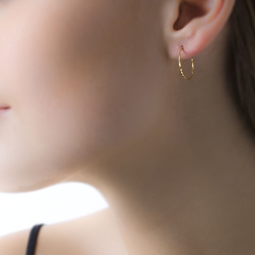 Créoles Muses Or Jaune - Créoles Femme | Marc Orian