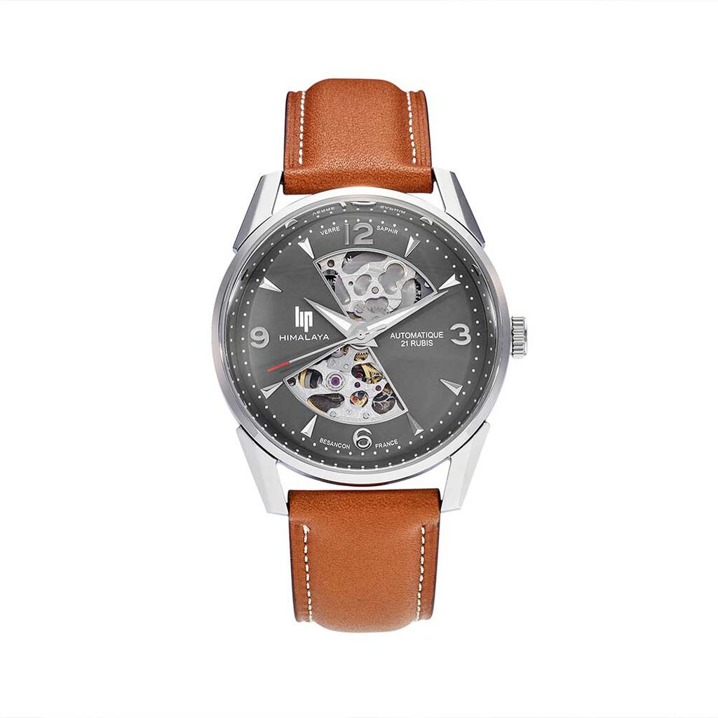 Montre Lip Himalaya Sablier 40 Gris - Montres automatiques Homme | Marc Orian