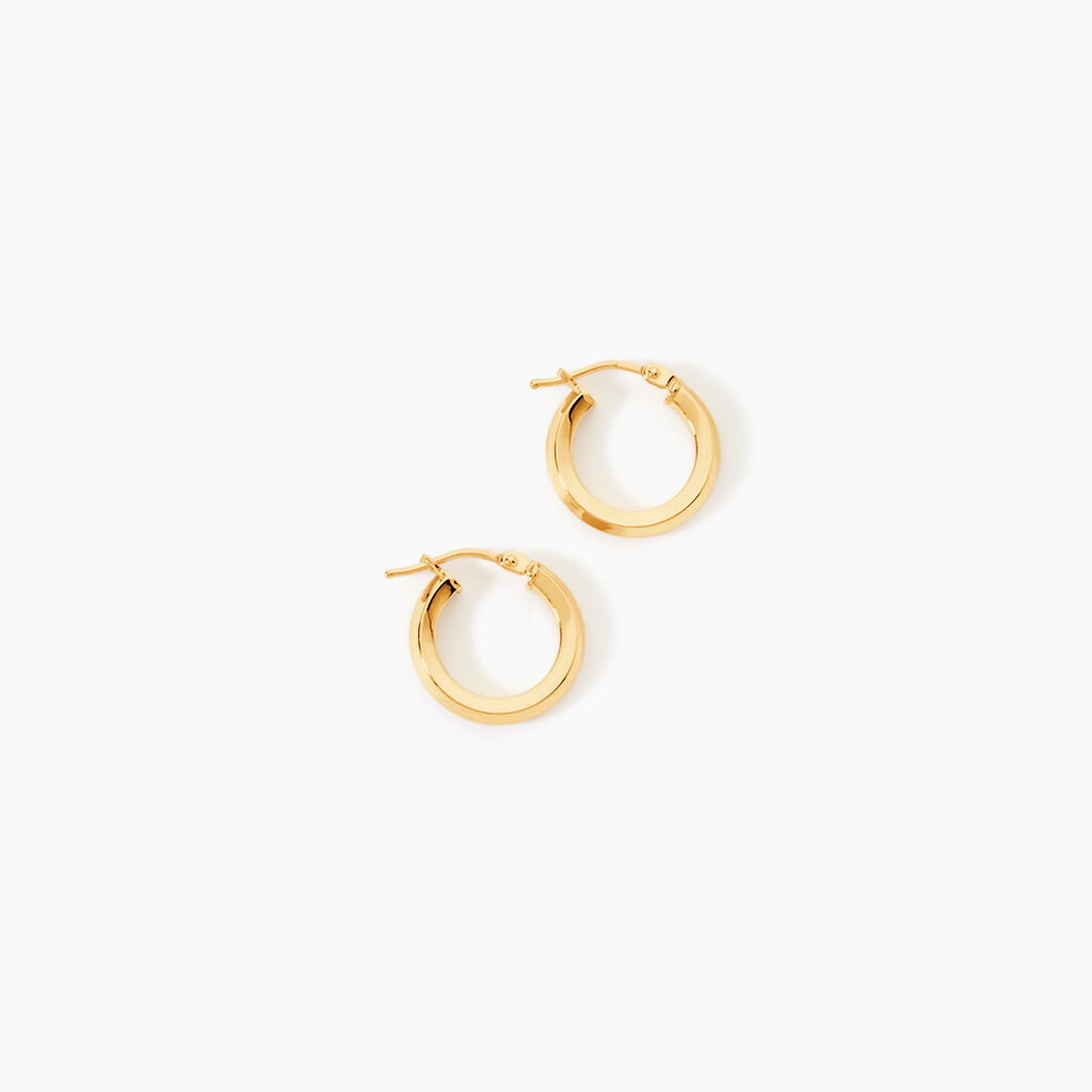 Cr&eacute;oles Ilana Or Jaune - Cr&eacute;oles Femme | Marc Orian