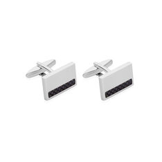 Boutons De Manchette Nereeae Acier Blanc - Boutons de manchette Homme | Marc Orian