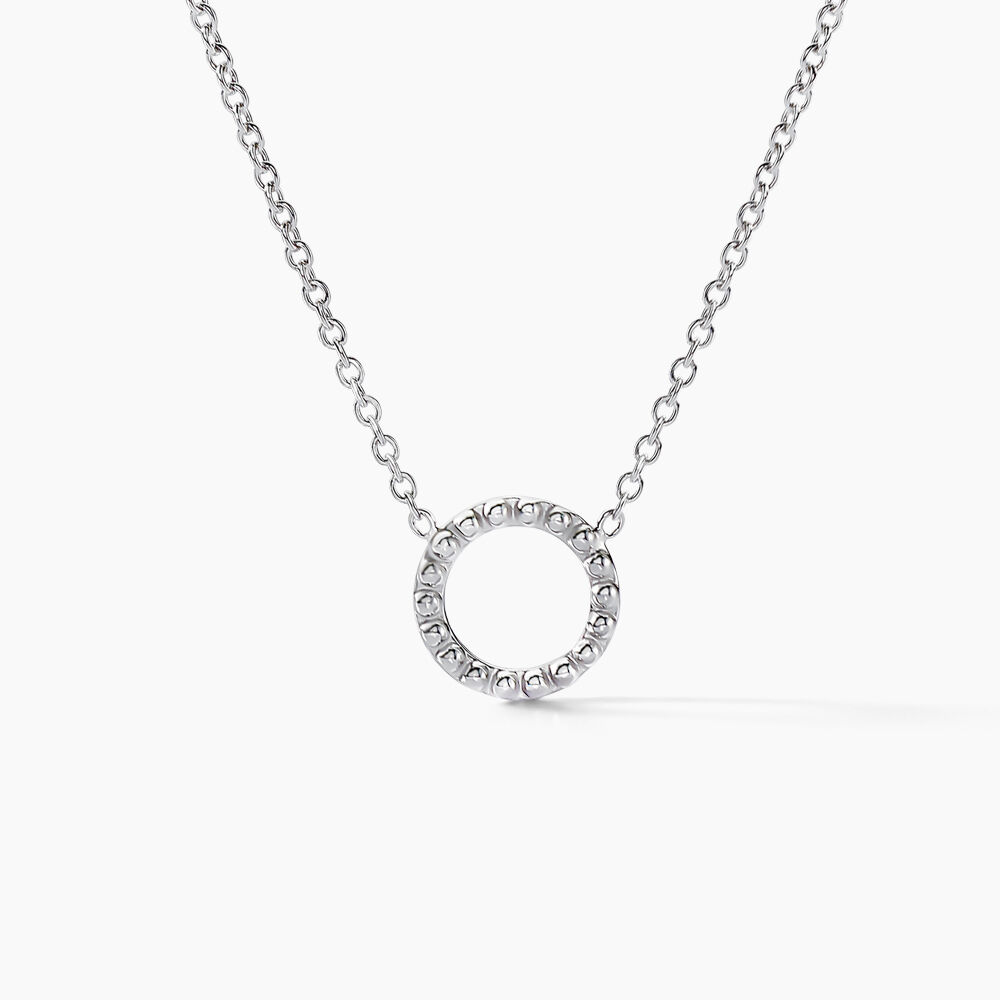 Collier Peytone Argent Blanc - Colliers Femme | Marc Orian