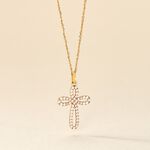 Pendentif Chastity Or Jaune Oxyde De Zirconium - Pendentifs Femme | Marc Orian