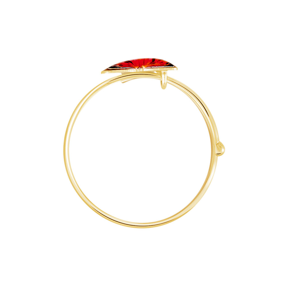 Bague Sulivia Papillon Or Jaune - Bagues ajustables Enfant | Marc Orian