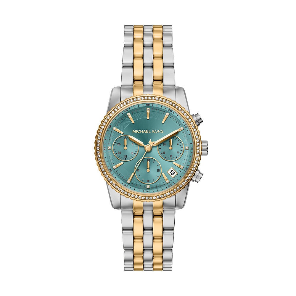 Montre Michael Kors Mini Bryant Turquoise - Montres &eacute;tanches Femme | Marc Orian