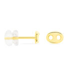 Boucles D'oreilles Puces Cara Or Jaune - Puces Famille | Marc Orian