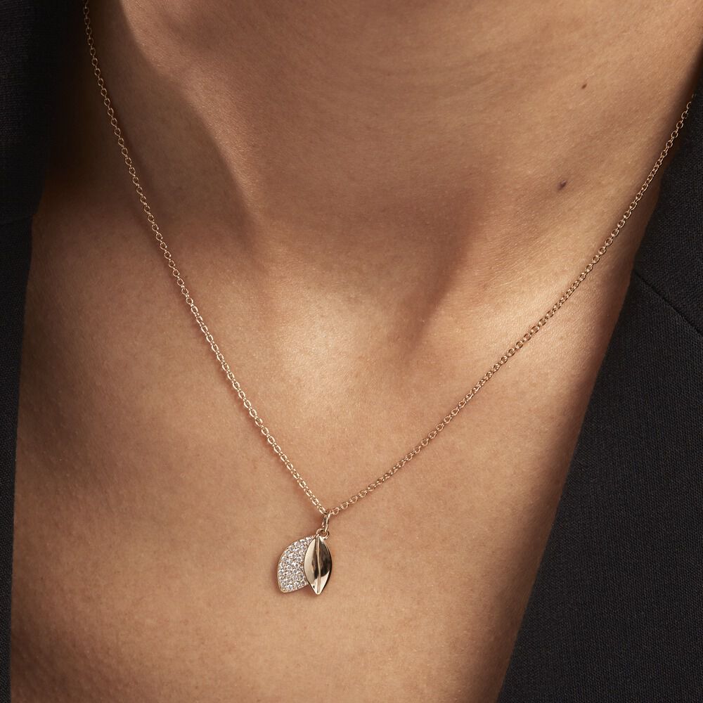 Collier Plaqué Or Jaune Simao Oxydes De Zirconium - Colliers avec pierres Femme | Marc Orian