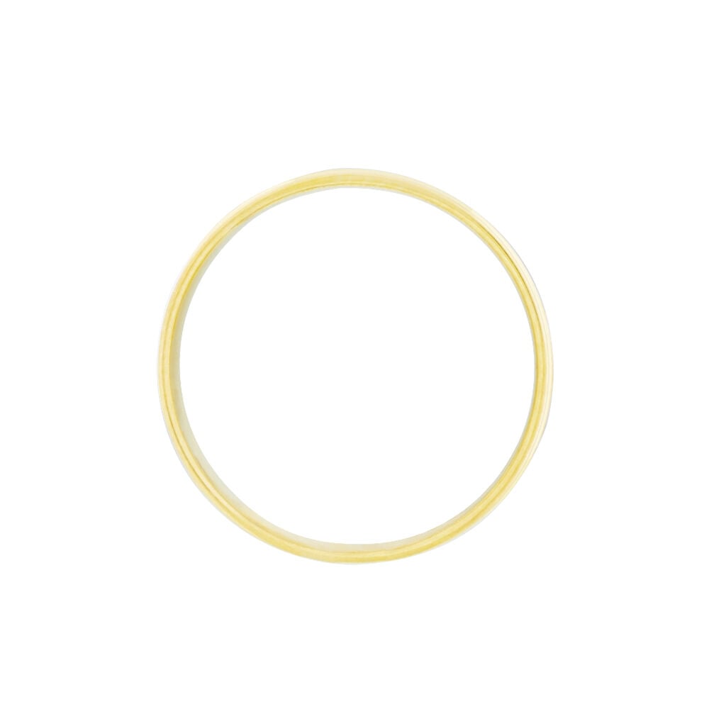 Alliance Romaine Ruban Bomb&eacute; Or Bicolore - Alliances duo Unisex | Marc Orian