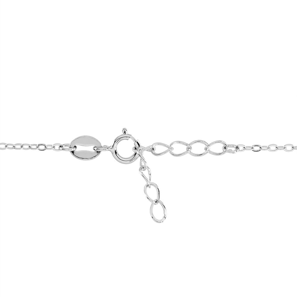 Bracelet Fiorine Argent Blanc Oxyde De Zirconium - Bracelets chaînes Femme | Marc Orian
