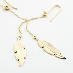 Boucles D'oreilles Pendantes Aubaine Or Jaune - Pendantes Femme | Marc Orian