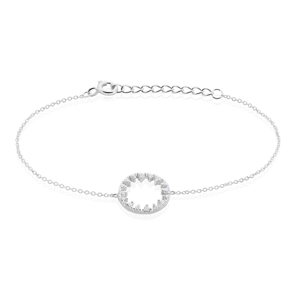 Bracelet Argent Valero Oxydes De Zirconium - Bracelets chaînes Femme | Marc Orian