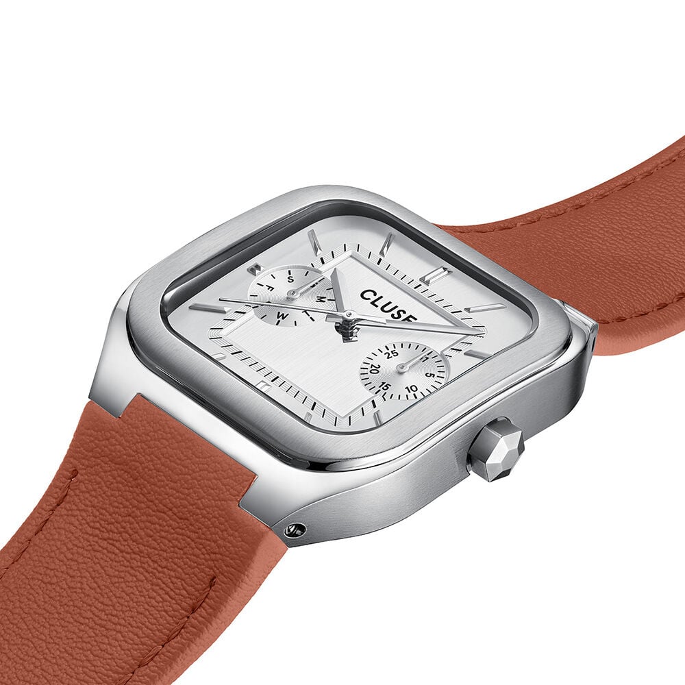 Montre Cluse Quadrus Multifonction Blanc - Montres &eacute;tanches Homme | Marc Orian