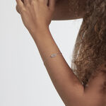 Bracelet Loiza Argent Blanc - Bracelets fantaisie Femme | Marc Orian