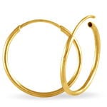 Cr&eacute;oles Dominae Or Jaune - Cr&eacute;oles Femme | Marc Orian