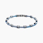 Bracelet Jourdan Iain Acier Argent&eacute; - Bracelets cha&icirc;nes Homme | Marc Orian