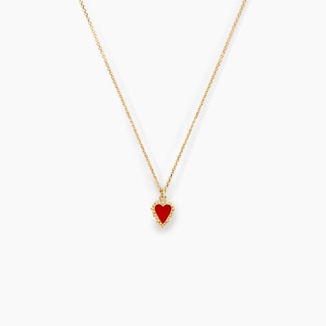 Collier L'amour Coloré Or Jaune - Colliers ete Femme | Marc Orian