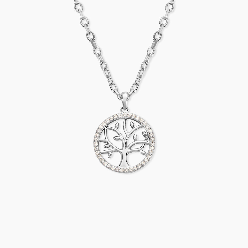 Collier Argent Urcisse Oxydes De Zirconium - Colliers avec pierres Femme | Marc Orian