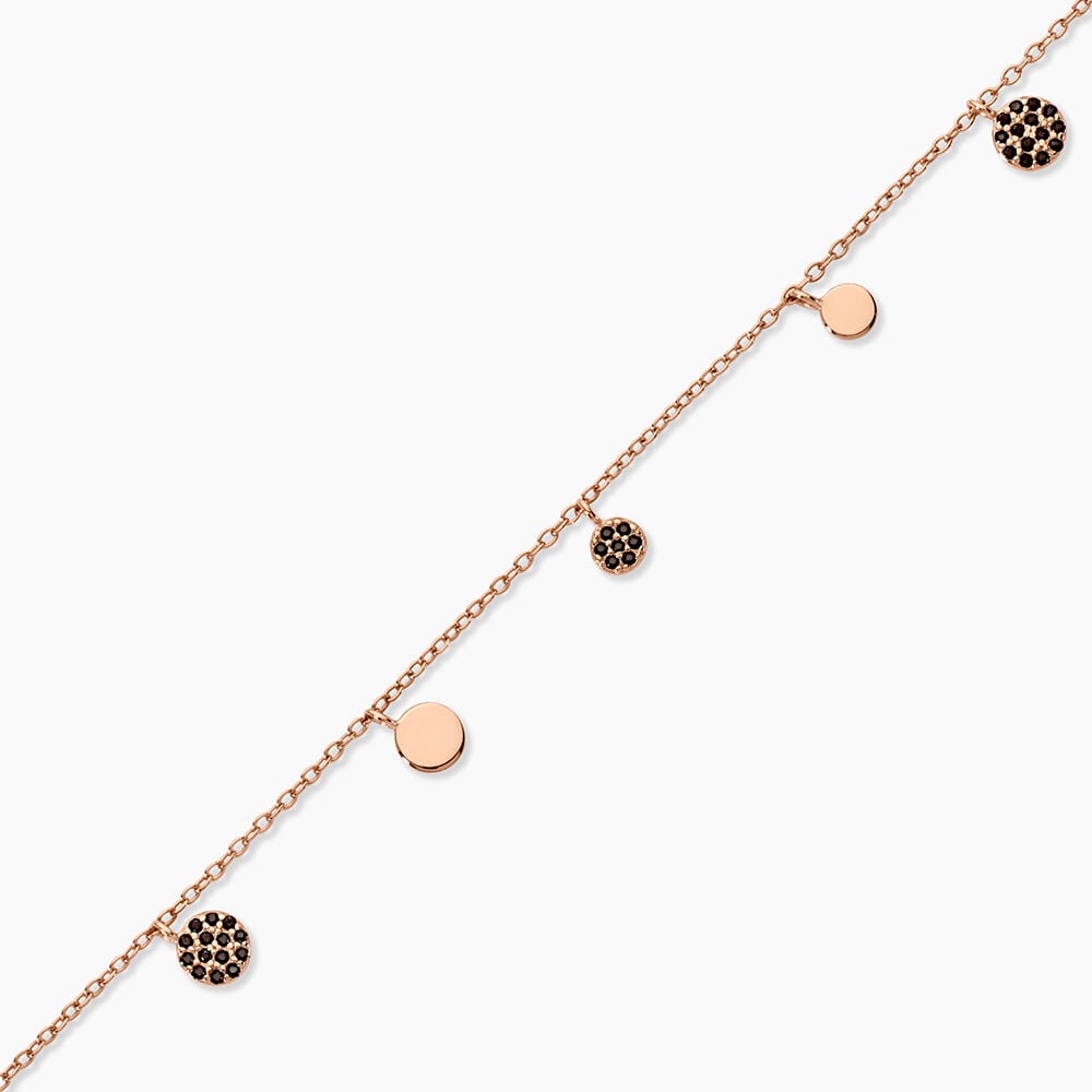 Bracelet Lorainne Argent Bicolore Oxyde De Zirconium - Bracelets Medailles Femme | Marc Orian