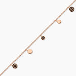 Bracelet Lorainne Argent Bicolore Oxyde De Zirconium - Bracelets Medailles Femme | Marc Orian