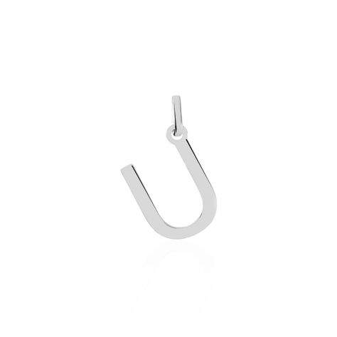 Pendentif Ionia Lettre Or Blanc - Pendentifs Famille | Marc Orian
