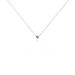 Collier Auxana Argent Blanc Oxyde De Zirconium - Colliers avec pierres Femme | Marc Orian