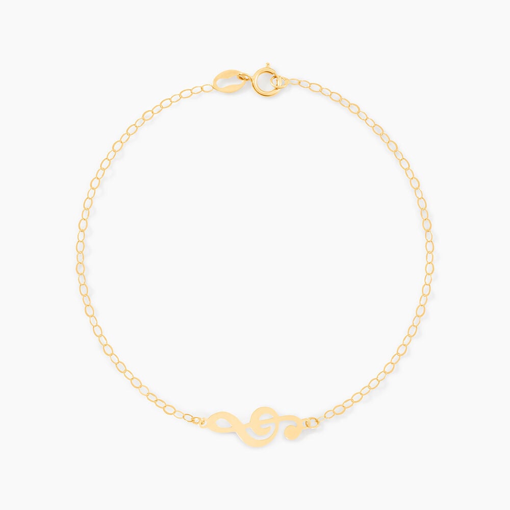 Bracelet Or Jaune Jamille - Bracelets chaînes Femme | Marc Orian